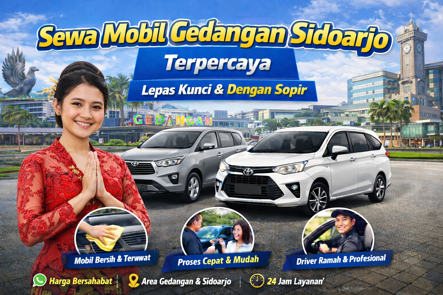 Sewa Mobil Gedangan Sidoarjo